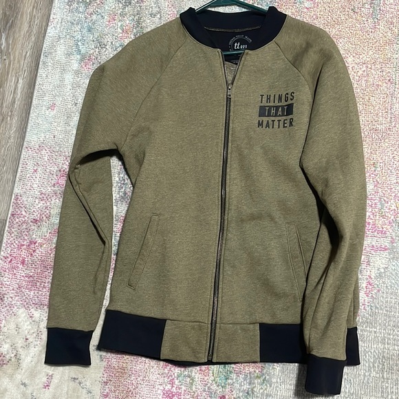 TTM Jackets & Blazers - Things That Matter zipped up sweatshirt.